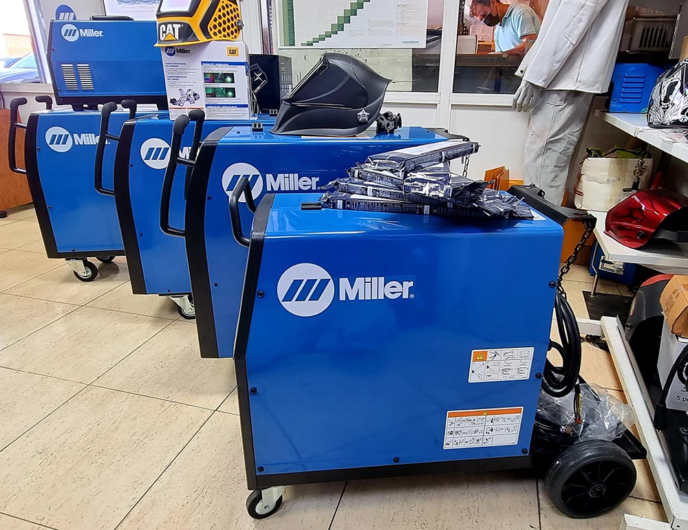 Máquinas y accesorios de soldadura Miller España