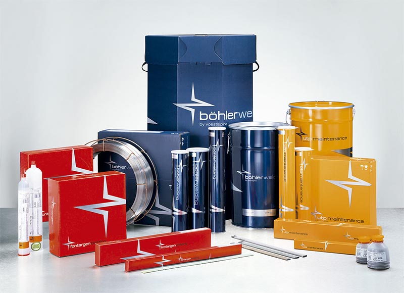Consumibles de soldadura Böhler