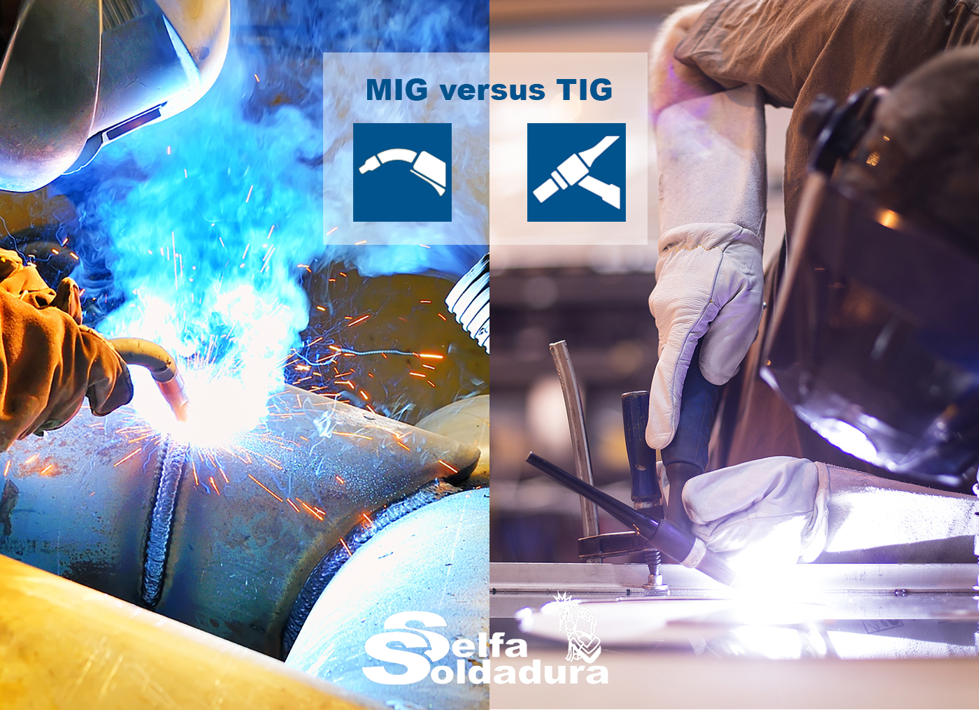 Soldadura MIG MAG versus TIG